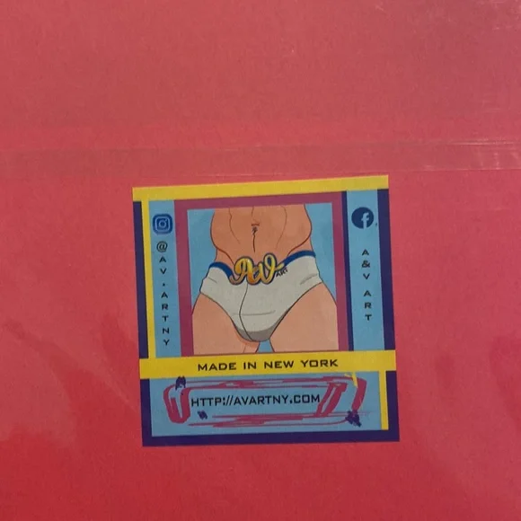 Modern art card - Picture 2 of 3